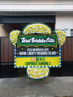 Papan Bunga Duka di Jayamandiri