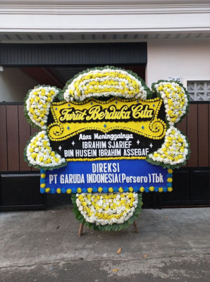 Papan Bunga Duka di Jayamandiri