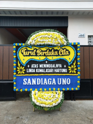 Papan Bunga Duka di Jayamandiri
