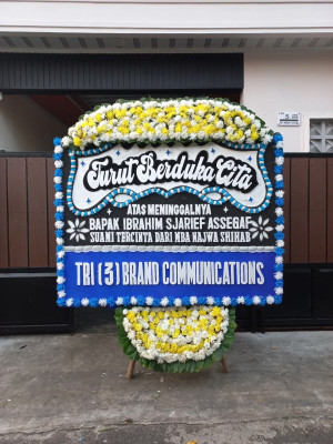 Papan Bunga Duka di Jayamandiri